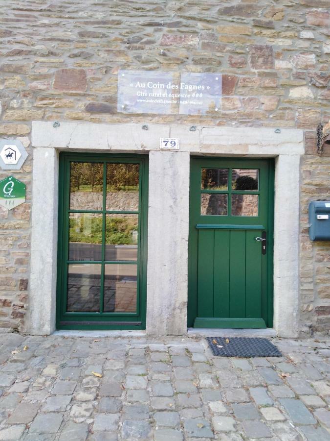 Au Coin Des Fagnes Leilighet Jalhay Eksteriør bilde